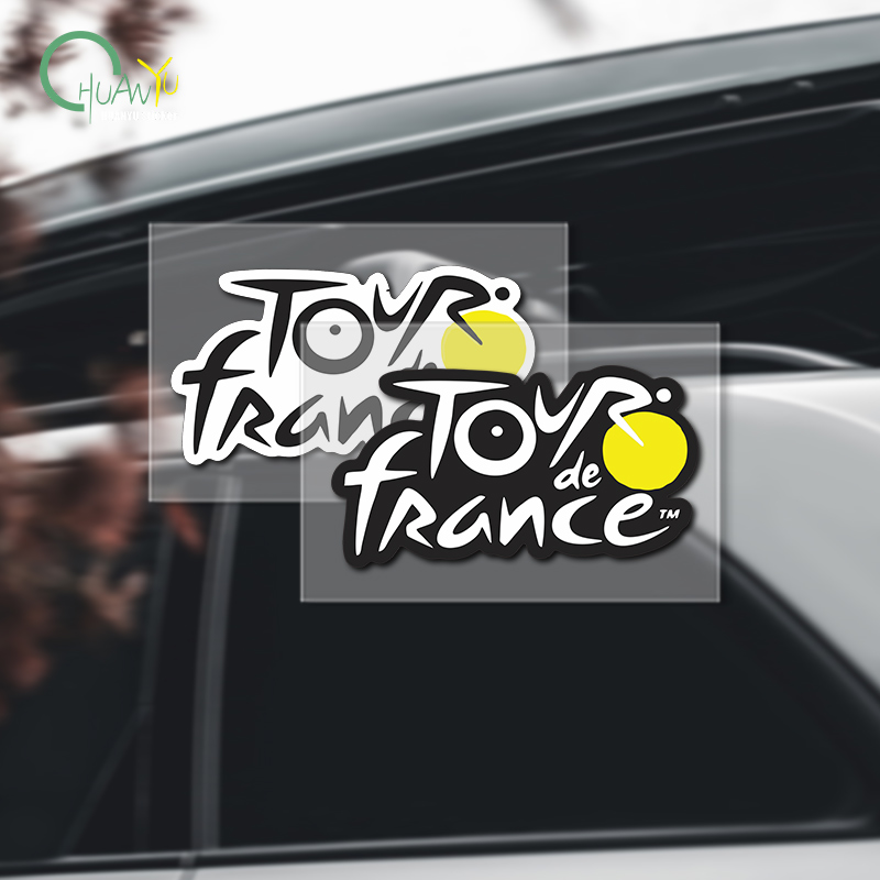 Cycling Zones - Adesivo con logo del Tour de