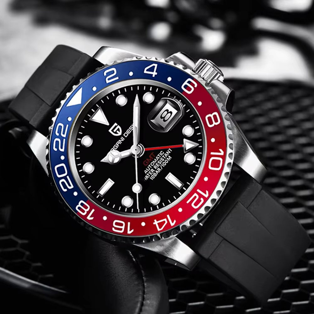 40mm PAGANI DESIGN GMT Orologi - Cycling Zones recensione e prezzo