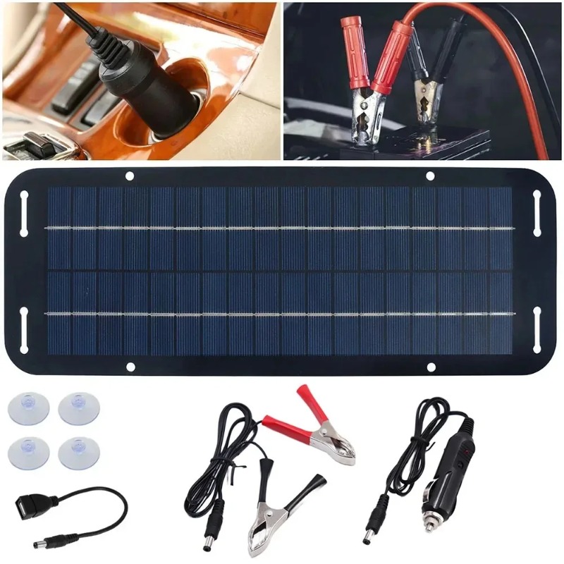 Kit Pannello Solare 12V IP65 I - Usb Charger Dynamo recensione e prezzo