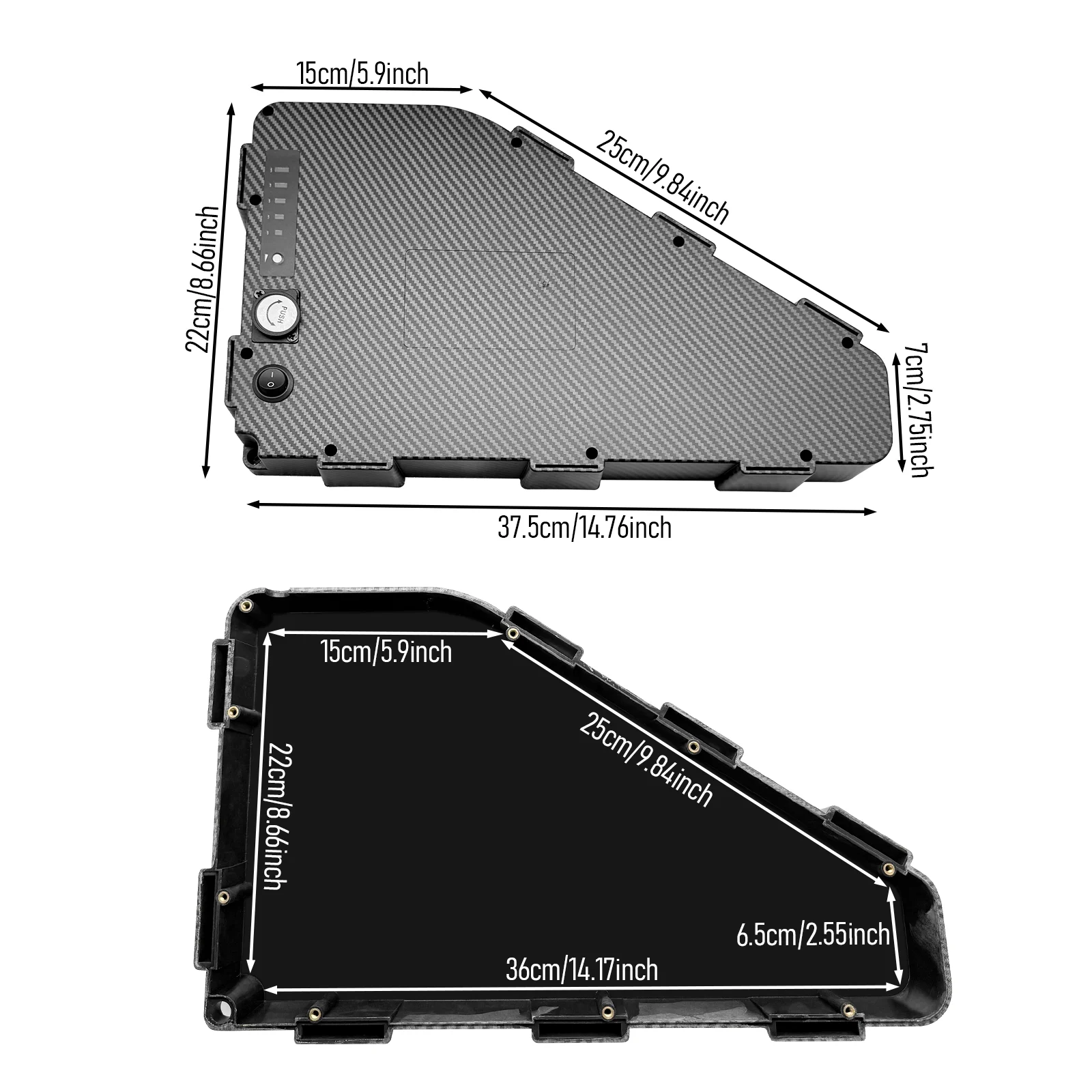Custodia per batteria triangol - Cycling Zones recensione e prezzo