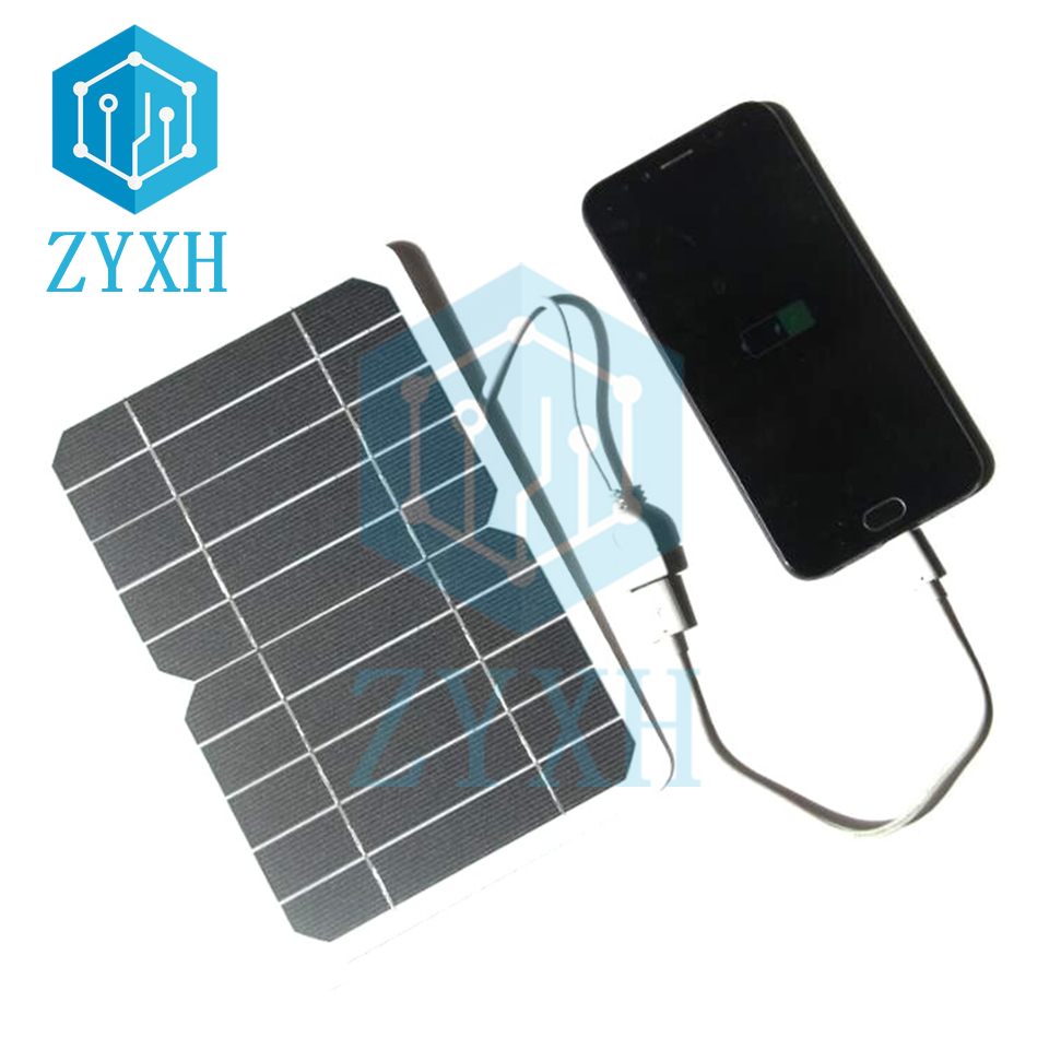 5W 5V 0-1A pannello solare usc - Usb Charger Dynamo recensione e prezzo