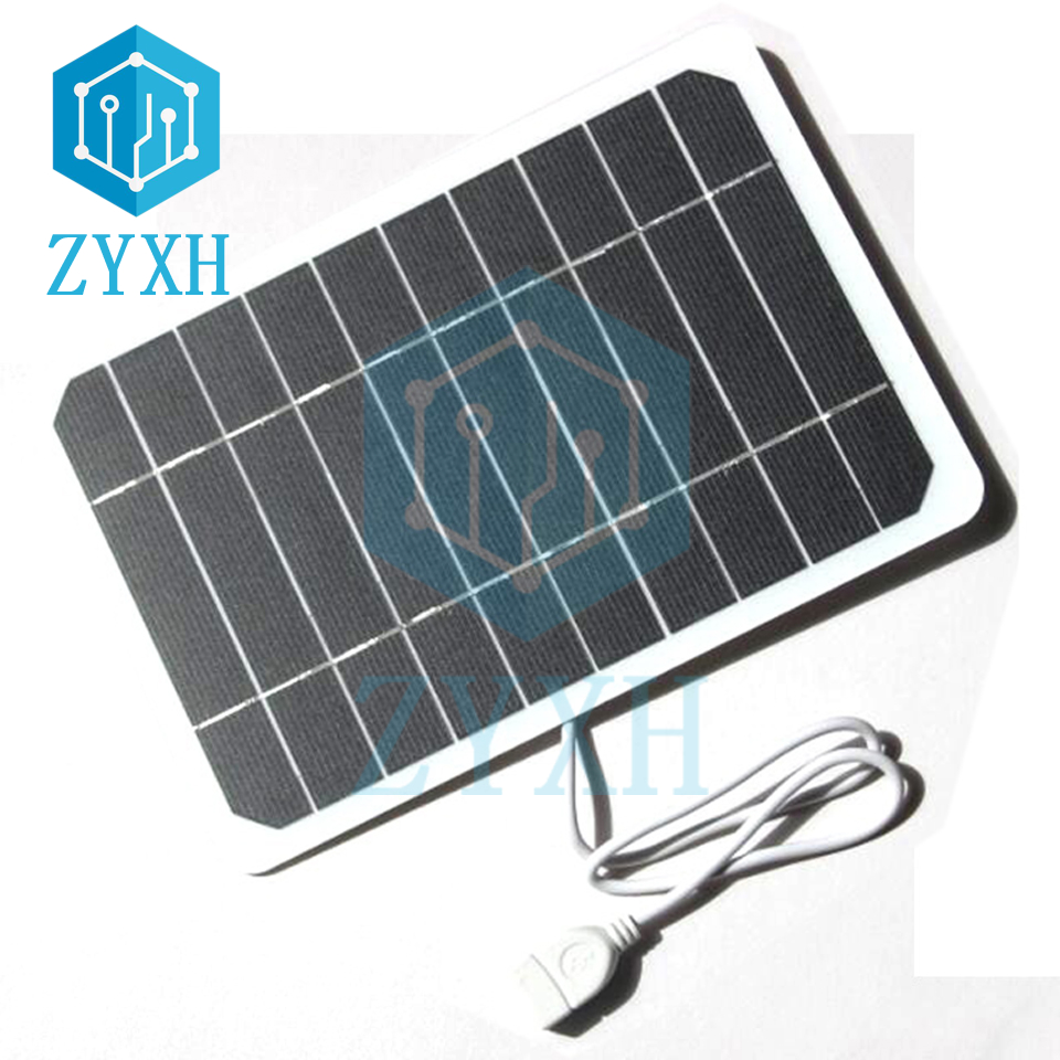 5W 5V 0-1A pannello solare usc - Usb Charger Dynamo recensione e prezzo