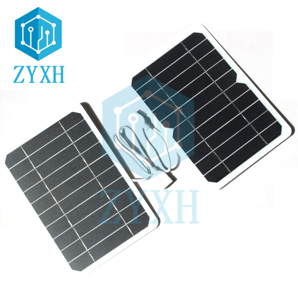 5W 5V 0-1A pannello solare usc - Usb Charger Dynamo recensione e prezzo