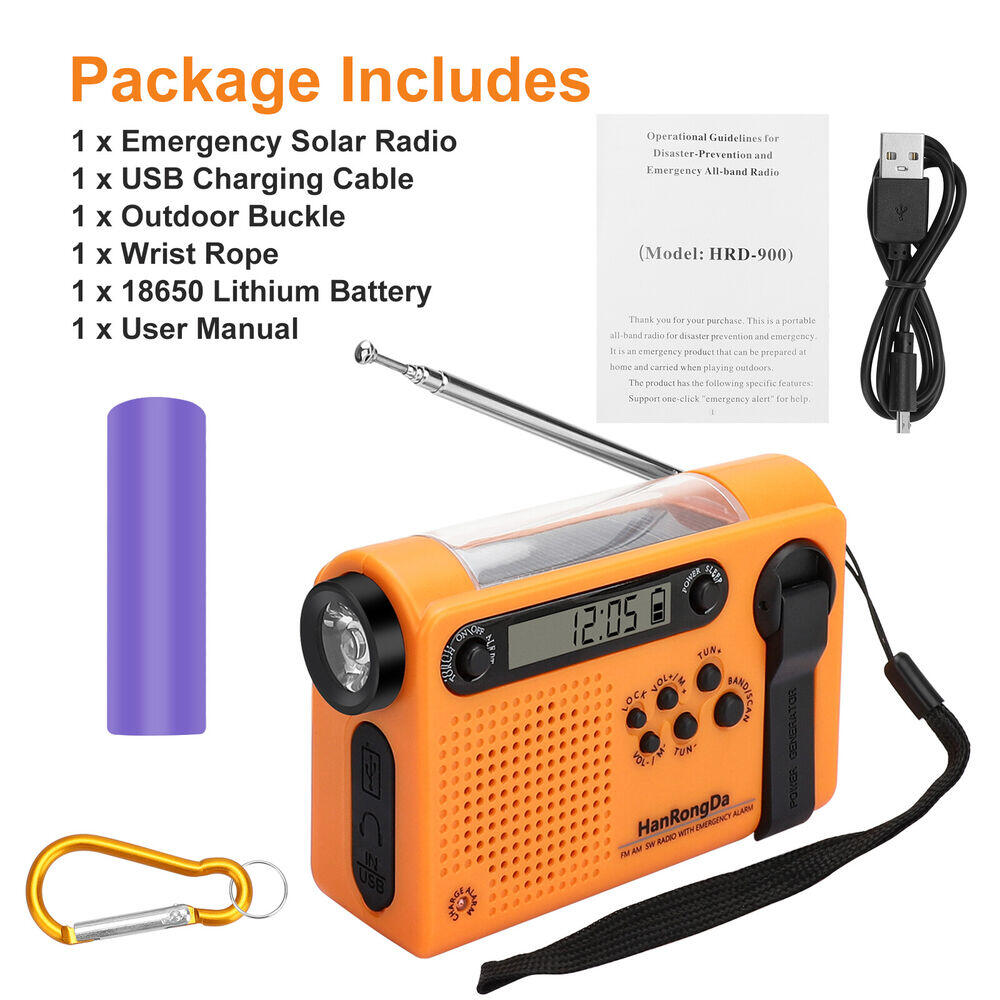 Radio di emergenza meteorologi - Usb Charger Dynamo recensione e prezzo